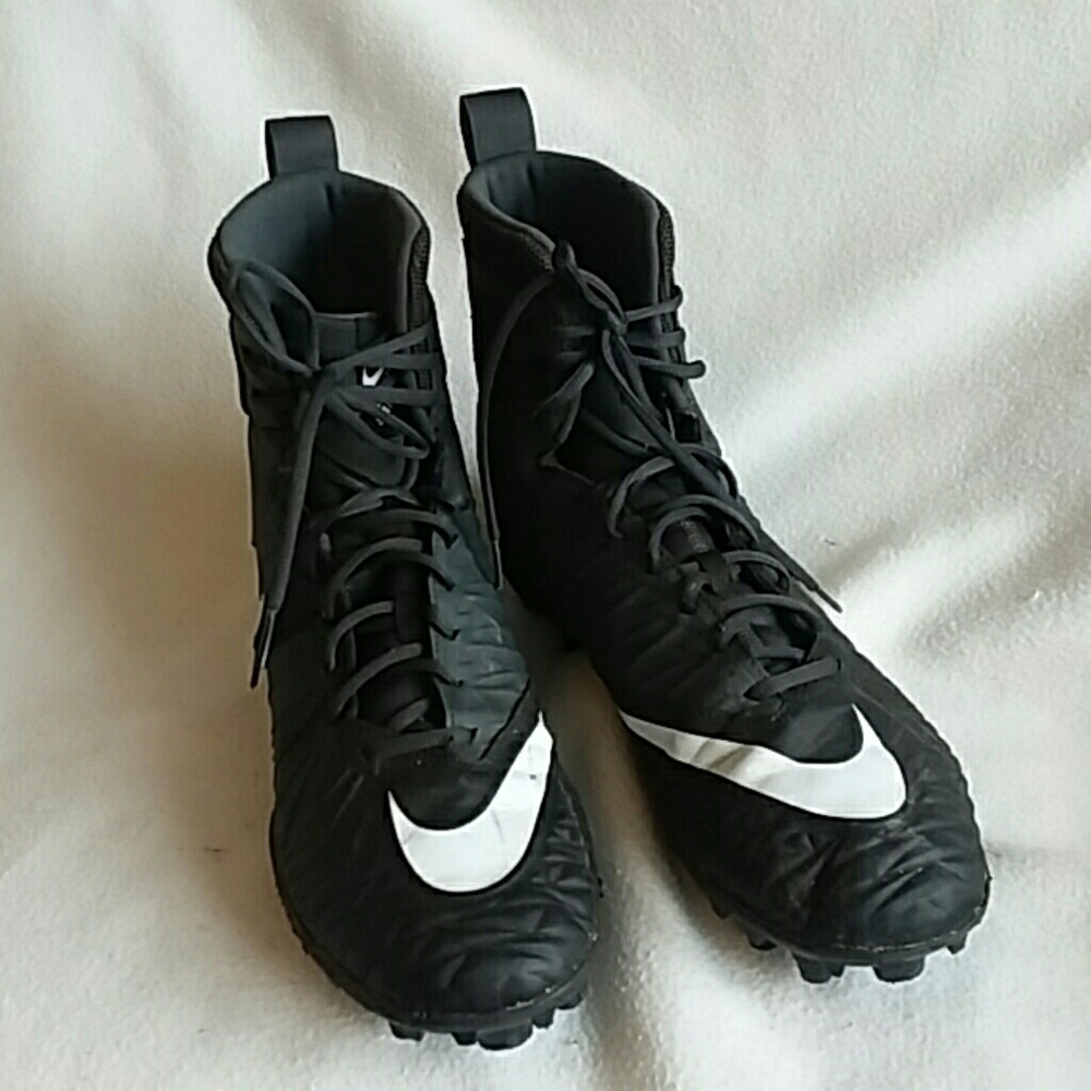 NIKE High Top Force Savage Cleats Size 13 - Picture 4 of 7